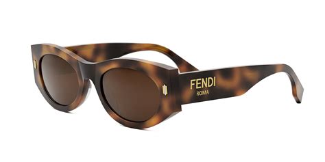 fendi 4310831591|Fendi Roma FE40125I Cat Eye Sunglasses .